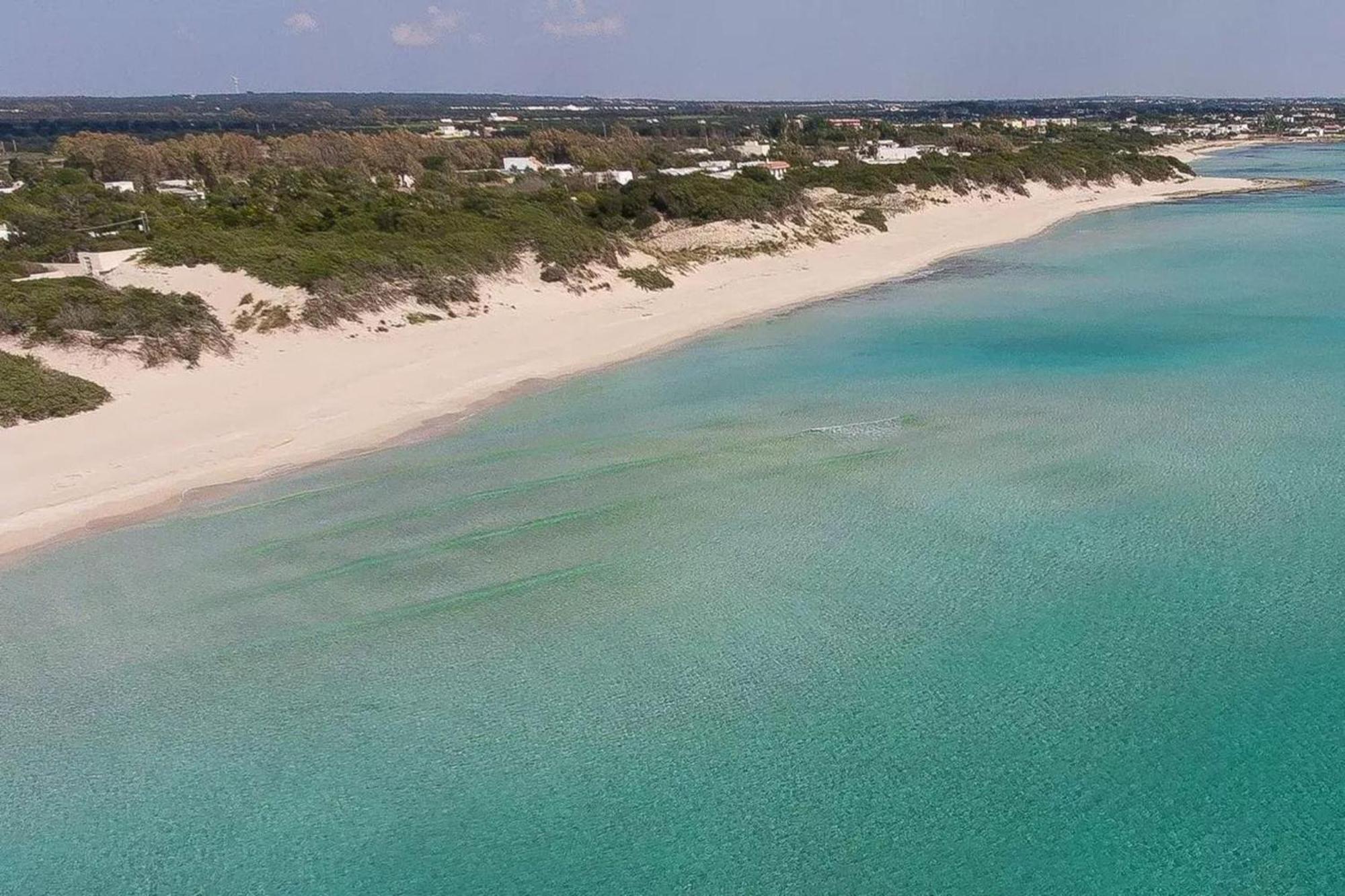Emerald Residence Sleeps 12 With Sea View Porto Cesareo Exteriör bild
