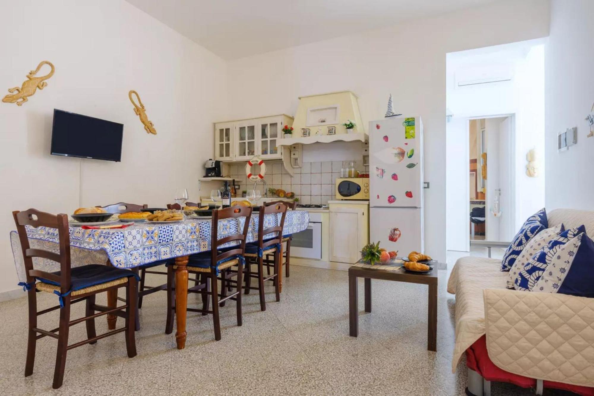 Emerald Residence Sleeps 12 With Sea View Porto Cesareo Exteriör bild